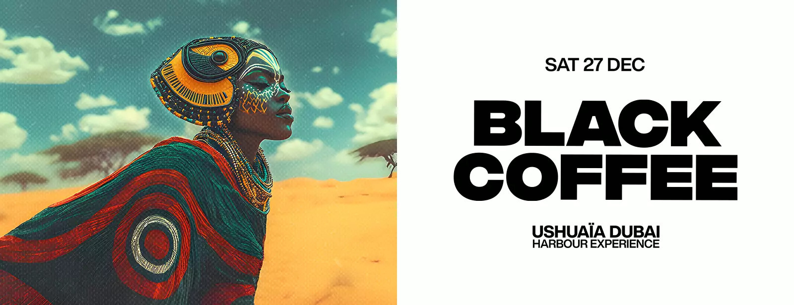 Black Coffee at Ushuaïa Dubai Harbour Experience 