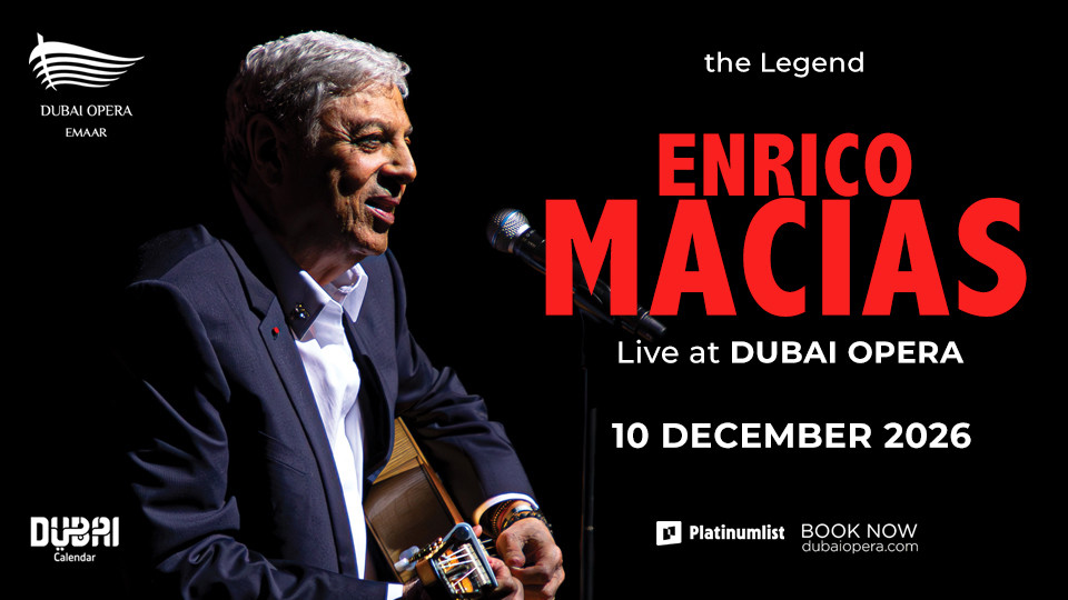 Enrico Macias в Dubai Opera