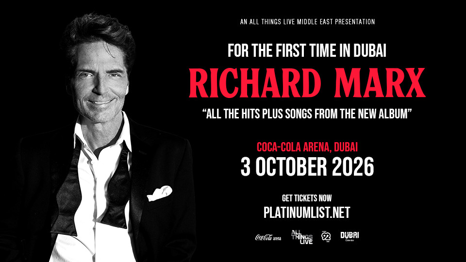Richard Marx в Coca-Cola Arena, Дубай