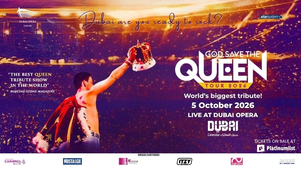 God Save The Queen: трибьют Queen в Dubai Opera