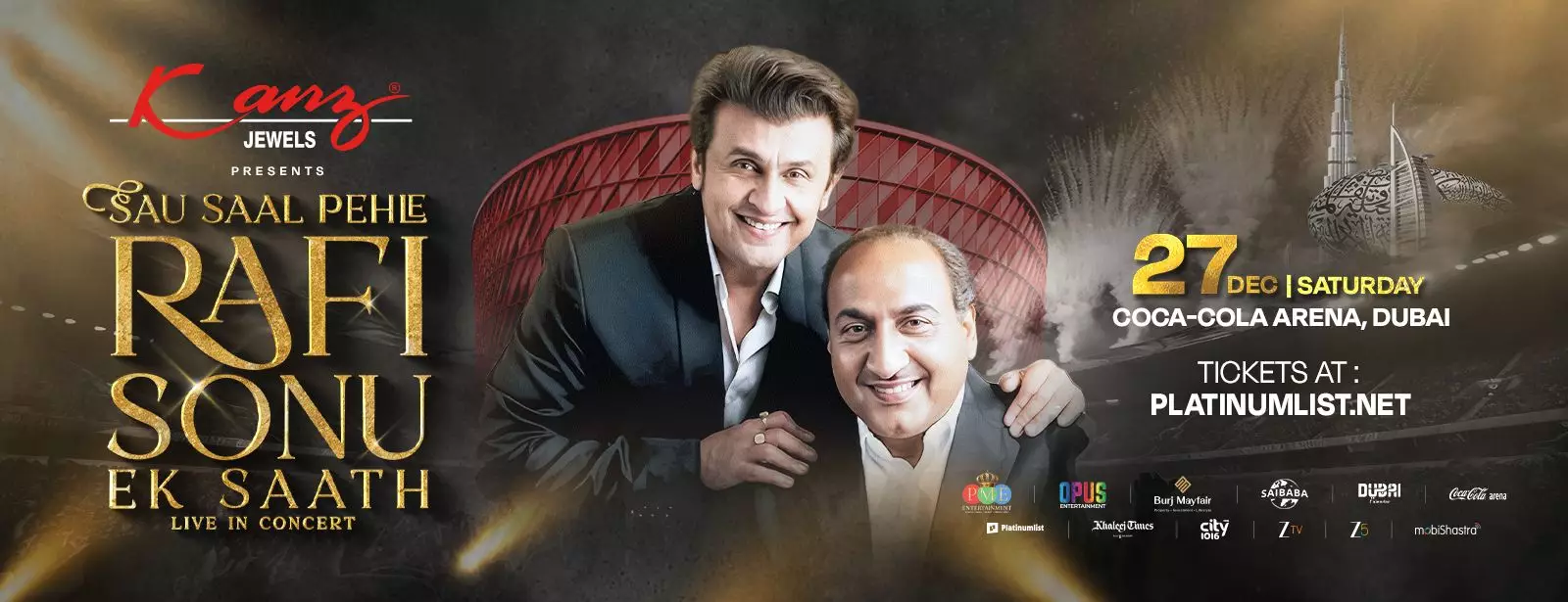  Sonu Nigam на Coca‑Cola Arena