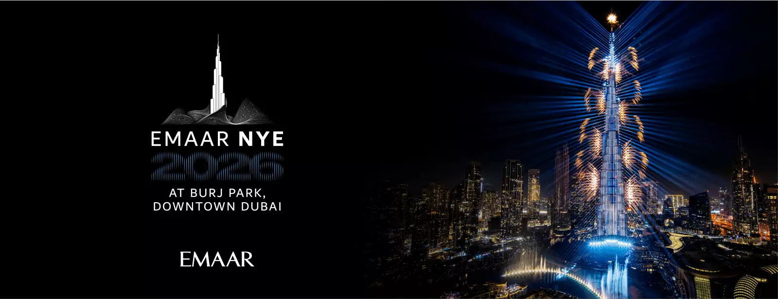 EMAAR New Year’s Eve в Burj Park 