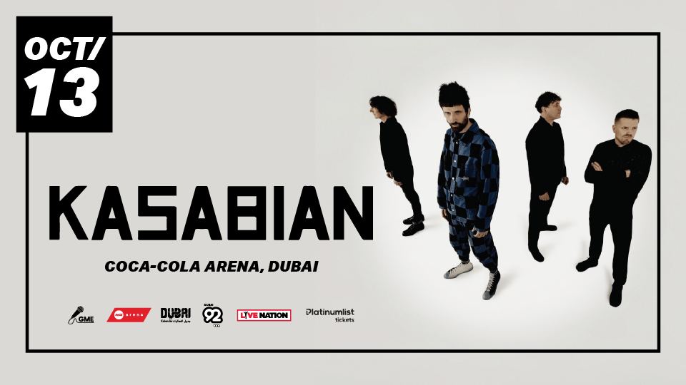 Kasabian на Coca-Cola Arena в Дубае