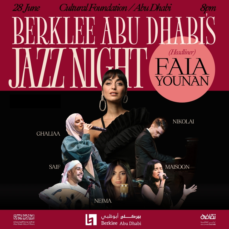 Berklee Abu Dhabi’s Jazz Night с участием Faia Younan